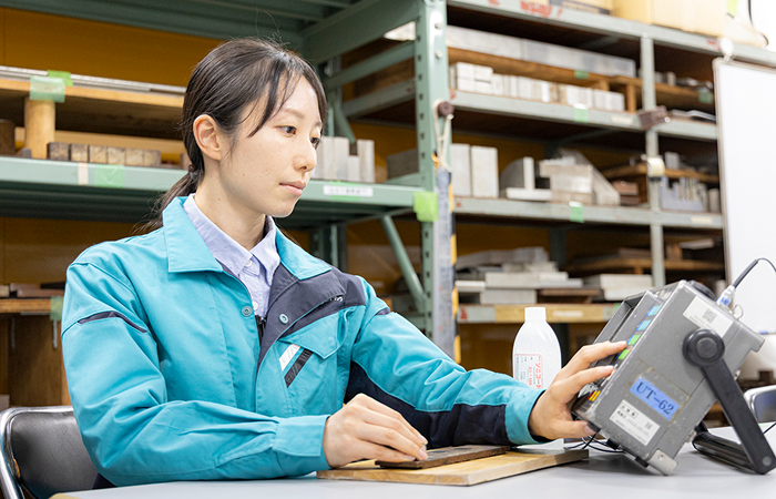 検査データの確認イメージ