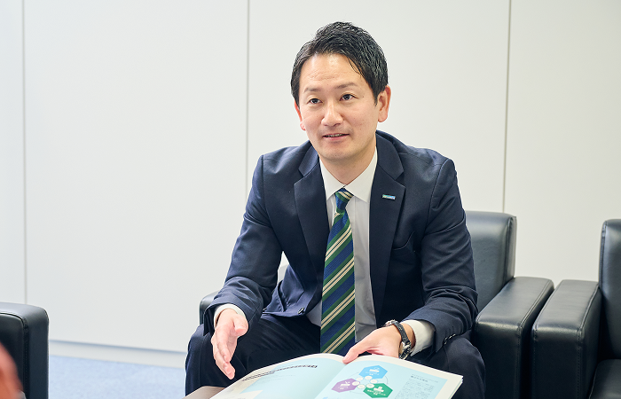 営業業務の様子