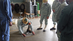 新入職員研修の様子